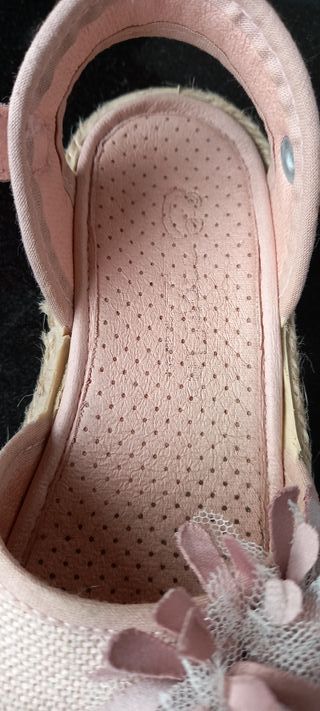 Zapato Zapy Talla 25 Rosa Flor