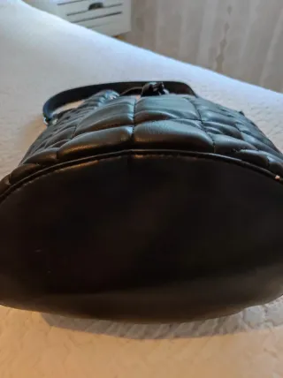 Bolso/Mochila negro acolchado