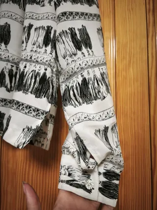 Blusa Vintage Estampada