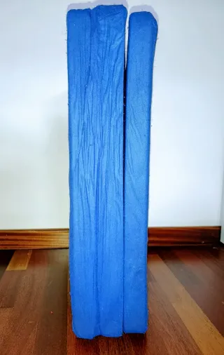 Colchón Cuna Plegable Azul