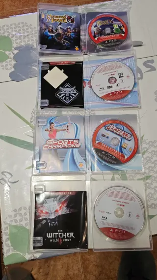 Lote 12 Juegos para mandos move ps3