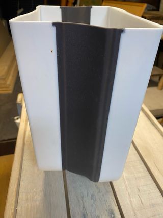 Basurero Colgante Blanco Plástico