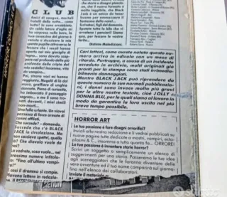 Fumetti vintage genere horror