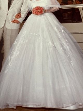 Vestido Novia Vintage Pronovias Años 80