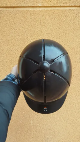 Casco de equitación negro adulto FOUGANZA