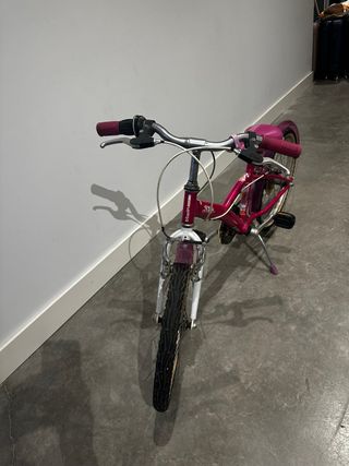 Bicicleta infantil rosa