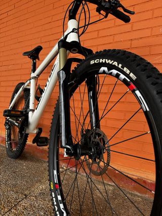Bicicleta MTB Blanca talla M