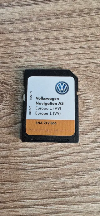 SD Navigatore Volkswagen Europa V9