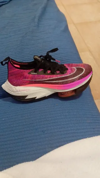 Zapatillas Nike Running Mujer Rosa Blancas