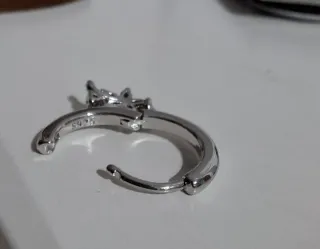 Pendientes de flor con circonitas