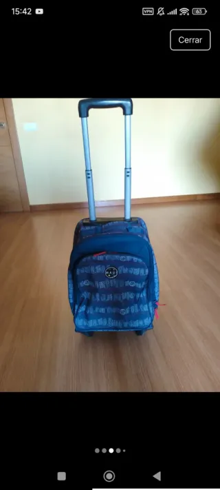 Mochila escolar Maui con ruedas