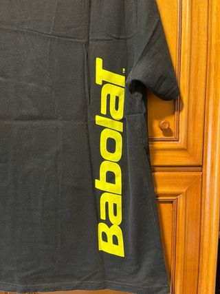 Camiseta Babolat Aero Hombre Negra