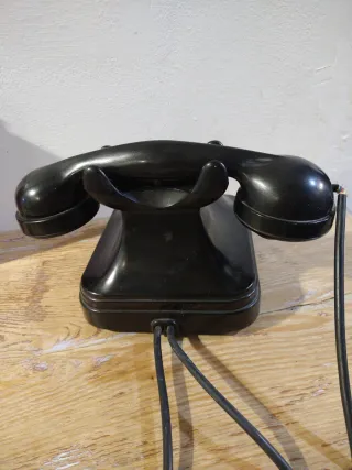 Telefono Bachelite Nero