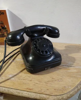 Telefono Bachelite Nero