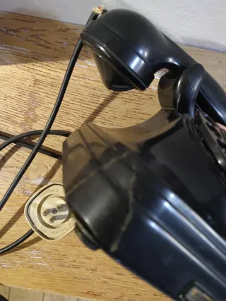 Telefono Bachelite Nero