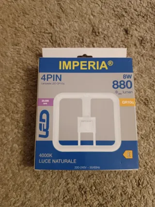 Lampada LED Imperia 4PIN GR10q 8W