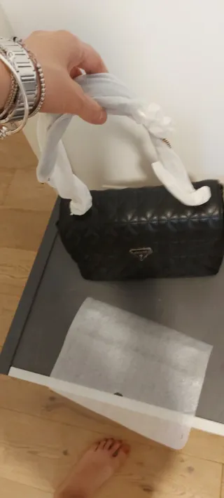 Borsa Guess Nera Trapuntata