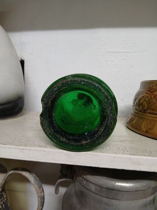 Sifón antiguo Zarroca verde