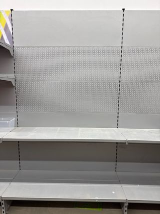 Estanterías metálicas Valentine grises