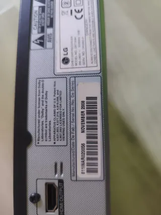 Grabador DVD LG DRT389H Full HD USB Simplink