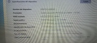 Portátil Lenovo V110 Intel Celeron N3350