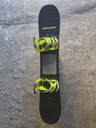Snowboard Salomon Prospect 153 + Ataques Union M de segunda mano