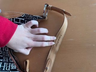 Bolso Pedro del Hierro negro y marrón