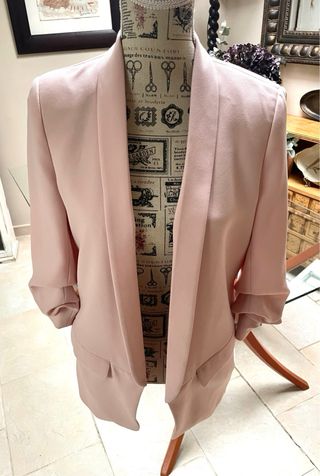 Falda midi Zara estampada S