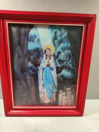 Cuadro Virgen de Lourdes
