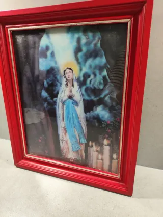 Cuadro Virgen de Lourdes