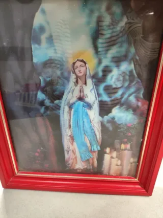 Cuadro Virgen de Lourdes