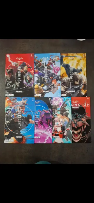 Cómics Fortnite Punto Cero y Fundación