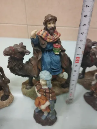 Figuras Belén Reyes Magos y Camellos