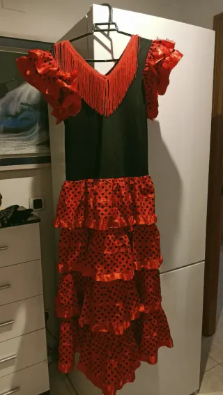 Traje Sevillanas Niña/Mujer Talla Única