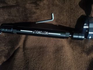 Barra de extensión para moto Motowolf