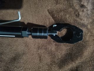 Barra de extensión para moto Motowolf