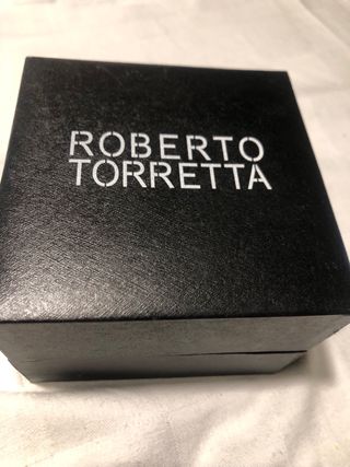 Reloj ROBERT FORRET Plata y Negro