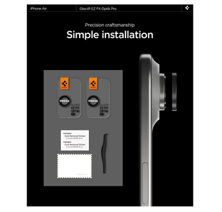 Spigen Proteggi Fotocamera iPhone Glas.TR EZ Fit