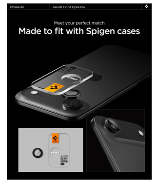 Spigen Proteggi Fotocamera iPhone Glas.TR EZ Fit