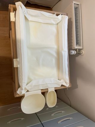 Cambiador de bebé de madera