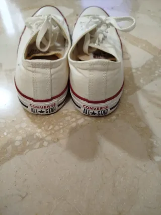 Converse All-Stars Talla 39.5 Blancas