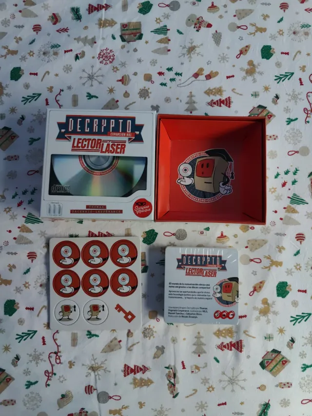 Juego de mesa Decrypto Lector Laser