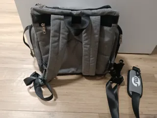 Trona de viaje portátil con estrellas