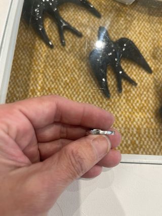 Anillo Plata Vintage Ágata Negra