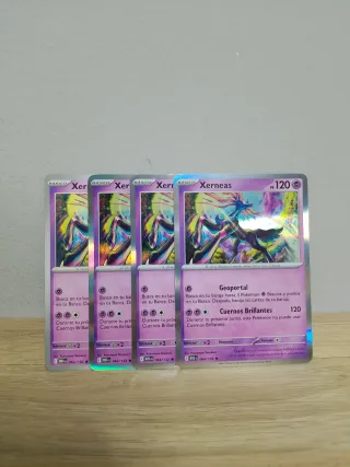 Pokémon Playset x4 Xerneas