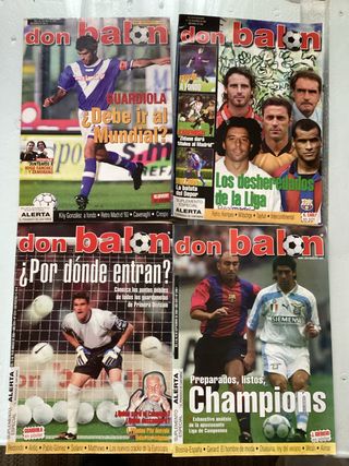 Revistas variadas año 2000 Don Balon
