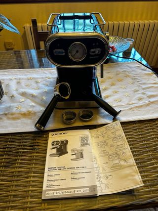 Cafetera SilverCrest Negra