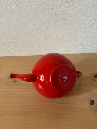 Teiera Metallo Smaltato rosso