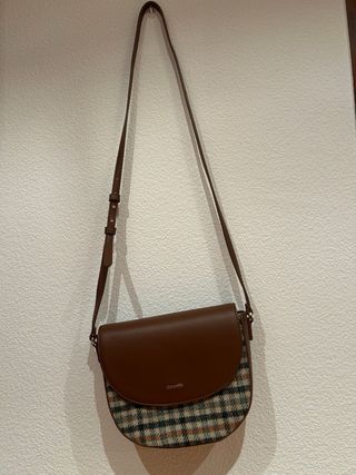 Bolso de hombro Tintoretto cuadros marrón