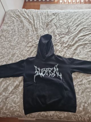 Camisola H&M Preta com Logo